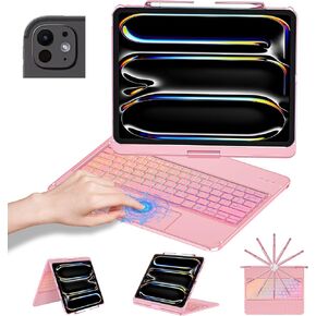 aMZCaSE Keyboard Case for iPad 13(M5/M4), Trackpad, 360° Rotating in Kuwait