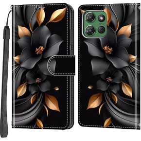 Case Wallet for Motorola Moto G Power 2025/2026, Rose Butterfly in Saudi Arabia