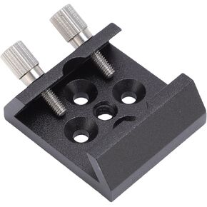 1pc Telescope Finder Mounting Bracket, Aluminum Alloy Secure Base for Stable Observations, Silver Material in Saudi Arabia
