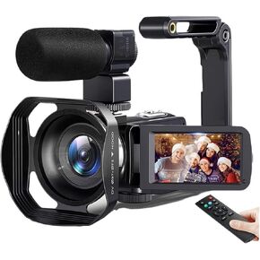 8K Video Camera 64MP Digital 18X Igital Zoom Recorder 3 Inch LCD Touch Screen Portable Recording Camcorder in Saudi Arabia
