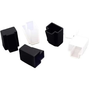 300 Pcs RJ45 Ethernet Connector Cust Cover Network Plug Cover Cap Hat for Cat5e Cat6 Cat7 CAT8 Protector RJ45 Plug Case(White) in Kuwait