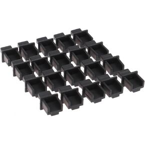 30 Pcs RJ45 Network Port Protective Rubber Cover Network Connector End Cap Clean Protection Plug Accessories in Kuwait