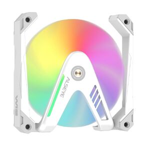 ALSEYE W12 Pro Case Fan, Extraordinary 'W' Designed PC Fans, Full Aluminium Frame 120mm ARGB & PWM Computer Case Fan (Black, Standard) in Saudi Arabia