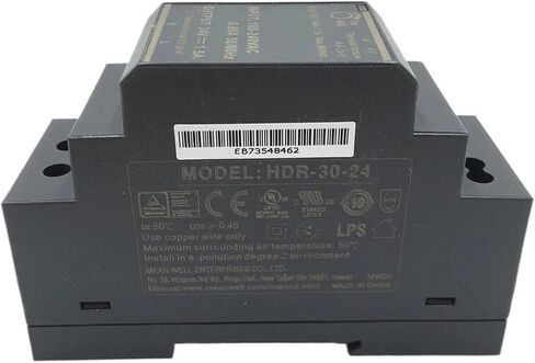 HDR-30-24 30W 24V 1.5A High-Efficiency Metal Enclosed DIN Rail Power Supply for Industrial Applications in Saudi Arabia