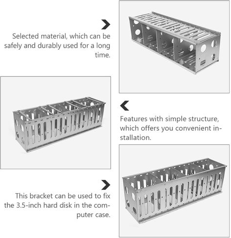 Stainless Steel Hard Disk Cage with 12-Layer -Layer Design in Kuwait
