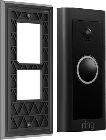 No Drill Doorbell Mount for Battery 2020 - Damage-Free 3M Tape Holder, Rental Friendly No Screws Wall Plate Bracket for Apartment ( doorbell 2020 Mount) in Saudi Arabia