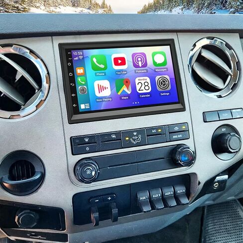 4+64G 7" Double Din Car Stereo Radio for Ford F550 Super Duty 2006-2012 in Saudi Arabia