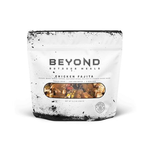 Beyond Outdoor Meals Chicken Fajitas | Freeze Dried Camping & Backpacking Food | High Protein Meals | Just Add Water in Saudi Arabia