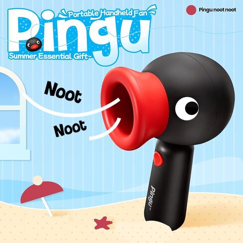 MarTUBE Pingu Digital Camera & Handheld Fan Bundle, for Adults in Saudi Arabia