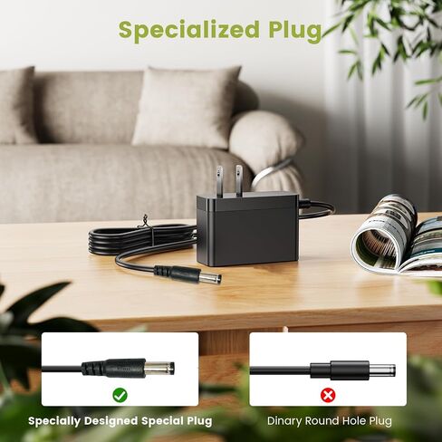 26V Charger Compatible with Tikom V500 Suirviz U8 Cordless Stick Vacuum Cleaner Replacement Vacuum Li-ion Battery Adapter Power Supply Cable Cord in Kuwait