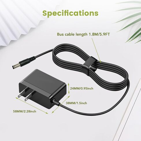 26V Charger Compatible with Tikom V500 Suirviz U8 Cordless Stick Vacuum Cleaner Replacement Vacuum Li-ion Battery Adapter Power Supply Cable Cord in Kuwait