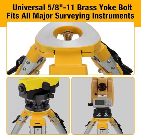 rugged Survey Tripod for Total Station Quick-Lock Aluminum Tripod in Saudi Arabia