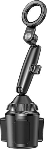 APPS2Car Magnetic Cup Holder Phone Mount, Tri-Pivot Adjustable Long Arm in Saudi Arabia