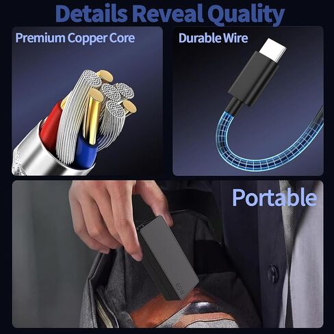 65W USB C Laptop Charger Compatible with HP EliteBook, ProBook in Saudi Arabia