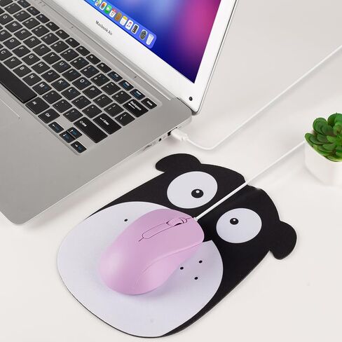 Wired USB C Mouse ,Type-C Wired Mice with 3 Buttons,Ergonomic, Silent,Slim Lightweight and Portable for Laptop,Macbook,Mac,iMac, iPad,PC,Notebook,Phone,Tablet, Surface, Computer,4.9 Ft Cable,1000DPI in Kuwait