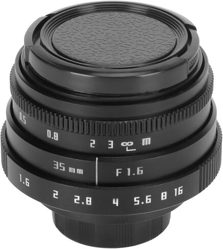 35mm F1.6 Lens Large Aperture Manual Focus for Mirrorless in Kuwait