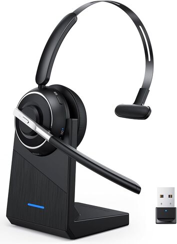 Wireless Headset with Mic for Work Bluetooth Headset with Microphone for PC in Saudi Arabia