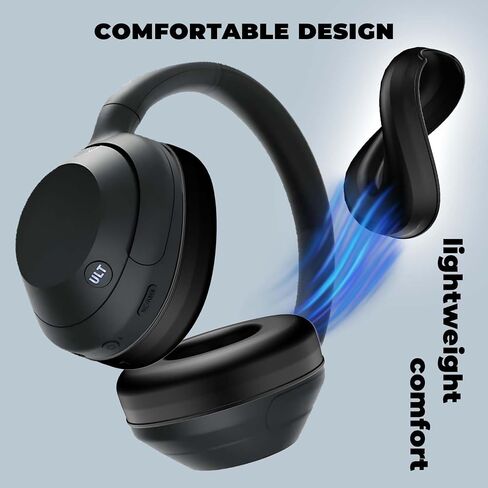 أغطية حافظة من السيليكون لسماعات Sony UltWear، غطاء حافظة مضاد للخدش، وسائد أذن قابلة للغسل بديلة لملحقات سماعات الرأس اللاسلكية Sony Extra Bass ULT Wear WH-ULT900N (أسود) in Kuwait