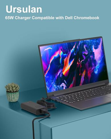 65W Charger Compatible with Dell Chromebook 11 13 USB C Adapter in Saudi Arabia