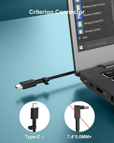 65W Charger Compatible with Dell Chromebook 11 13 USB C Adapter in Saudi Arabia