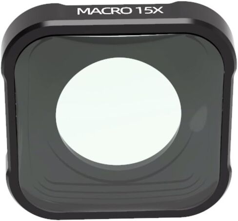 CHICHIYANG Upgrade Aluminum Alloy + Optical Glass 5X Macro Close Up Lens Filter for Go-pro Hero 9/11 Black Action Camera in Saudi Arabia
