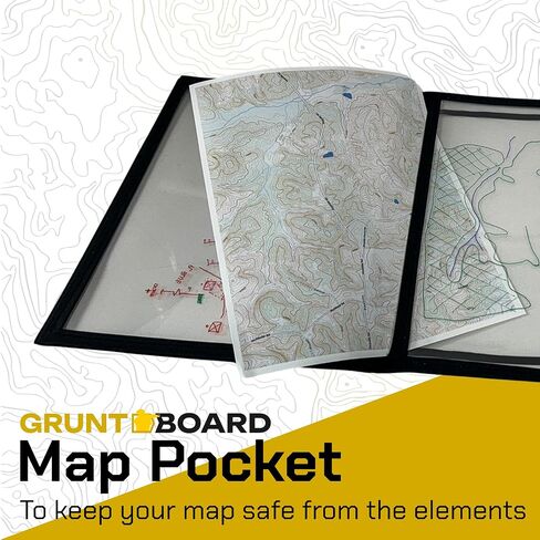 مجلس إحاطة المعركة لـ IBOLC ، West Point ، Opord Brief Plexiglass Board ، Army ، Stealth Black (9 × 12) in Kuwait