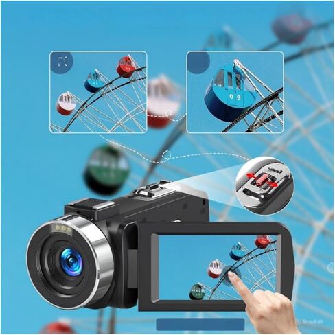 Pro Camcorder with 1 4K UHD CMOS Sensor Dual-Pixel AF 15x Optical Zoom and 600x Digital for Video Imaging in Saudi Arabia