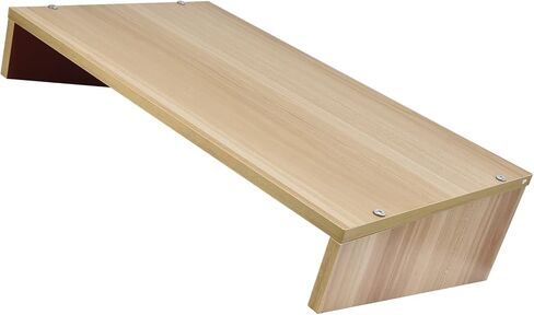 رف كمبيوتر محمول خشبي للمكتب، ارتفاع مريح 20 × 12 × 5.1 بوصة in Kuwait