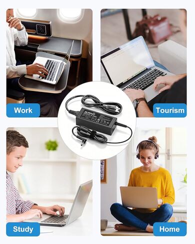 Upgrade 19V DC Power Supply 65W Laptop Charger Speaker Monitor Power Cord in Kuwait