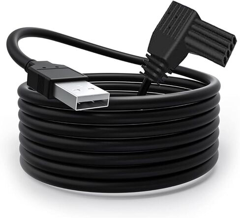 USB for Moog Zevex Enteralite Infinity Pump Compatible with Infinity Pump Power Cord (Black in Saudi Arabia