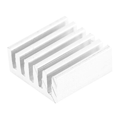 100PCS Aluminum Heat Sink 9 X 4 X 9mm Passive Coolers for Mos Module Transistor Power Supply Electron Tube Electronic Components in Saudi Arabia