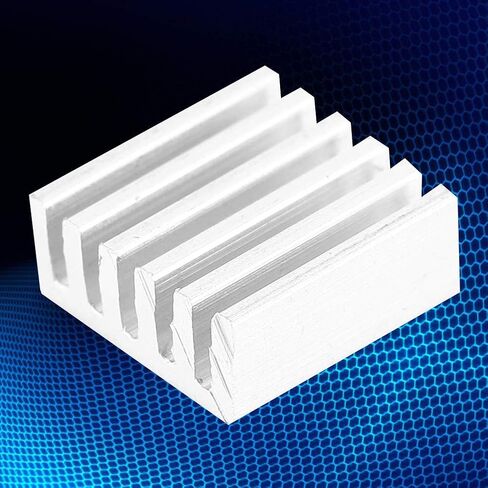 100PCS Aluminum Heat Sink 9 X 4 X 9mm Passive Coolers for Mos Module Transistor Power Supply Electron Tube Electronic Components in Saudi Arabia