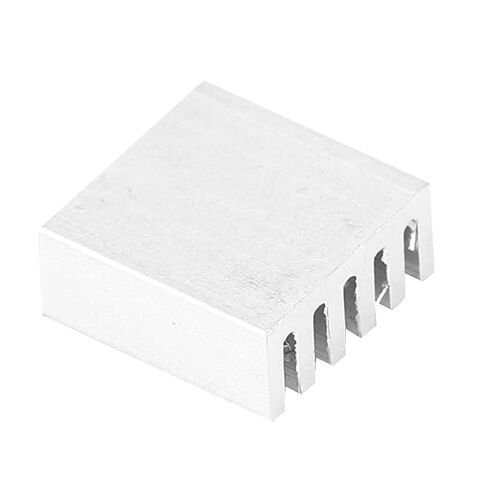 100PCS Aluminum Heat Sink 9 X 4 X 9mm Passive Coolers for Mos Module Transistor Power Supply Electron Tube Electronic Components in Saudi Arabia