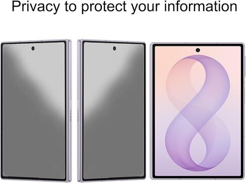 3 Pack Privacy Front Matte Screen Protector For Samsung Galaxy Z Fold 8 in Saudi Arabia