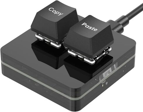 لوحة مفاتيح OSU Keypad HotSwap لوحة مفاتيح ميكانيكية للألعاب بيد واحدة بإضاءة خلفية لوحة مفاتيح USB صغيرة للعمل المحاسبي أو ألعاب الإيقاع (3 مفاتيح) in Kuwait