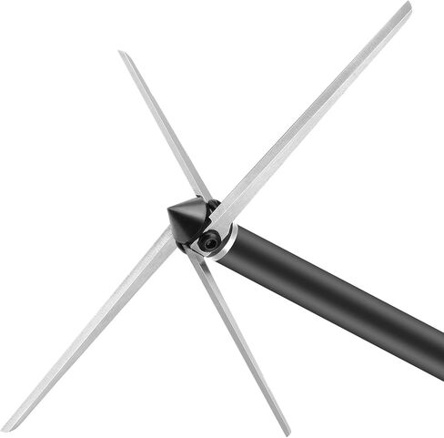 DEEPOWER 6 Pack Turkey Hunting Broadheads 125/150 Grain 4 Fixed Blade 4" Cutting Dia Hunting Broadheads 420 Stainless Steel Hunting Arrowhead for Compound Bow and Recurve Bow in Kuwait