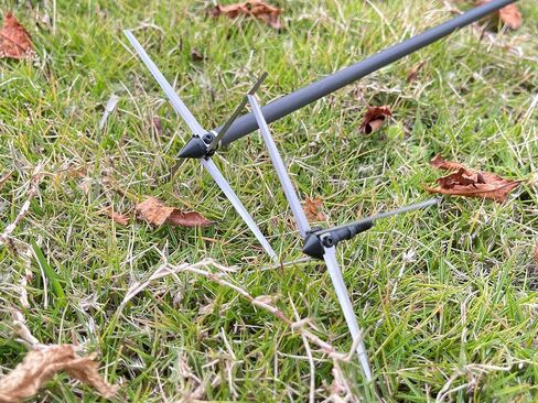 DEEPOWER 6 Pack Turkey Hunting Broadheads 125/150 Grain 4 Fixed Blade 4" Cutting Dia Hunting Broadheads 420 Stainless Steel Hunting Arrowhead for Compound Bow and Recurve Bow in Kuwait