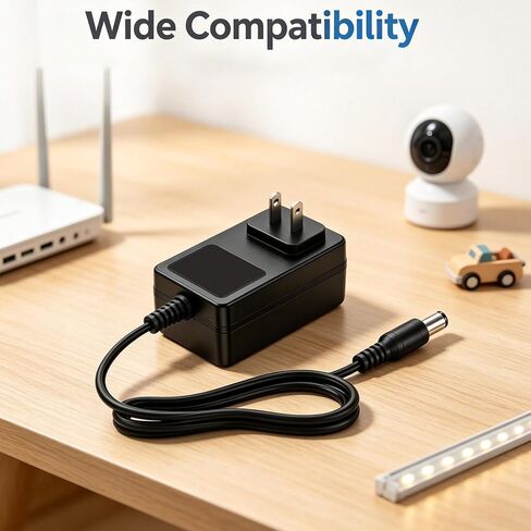 18V 1A Power Supply Adapter AC 100-240V to DC 18 Volt 1 Amps Power Adapter Charger DC in 18V Power Cord Center Positive DC Plug 5.5x2.1mm 5.5mmx2.5mm in Saudi Arabia