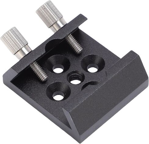 1pc Telescope Finder Mounting Bracket, Aluminum Alloy Secure Base for Stable Observations, Silver Material in Saudi Arabia