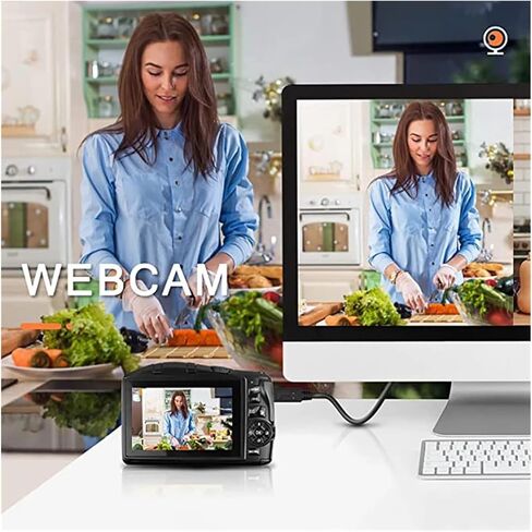 4K Digital Camera for Photography and Video 48MP Vlogging 52mm Wide Angle 16X Zoom 3.0 Inch Screen in Saudi Arabia