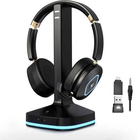 Wireless Headset with Mic for Work, Bluetooth Headset for Call & Meeting in Saudi Arabia