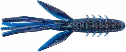 NetBait HexTek Big Boar | Tube-Hawg Hybrid Creature Bait | Soft Plastic for Flipping & Dragging | Blown Out, 4 1/2-Inch in Saudi Arabia