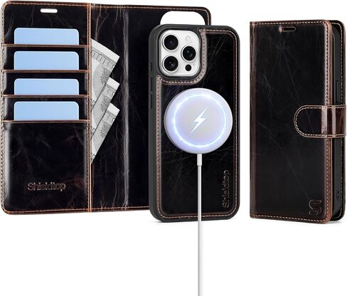 Shieldtop Compatible with MagSafe iPhone 13 Wallet Case,Black in Saudi Arabia