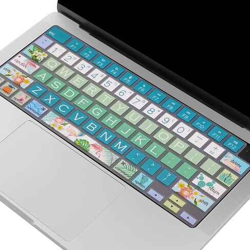 Keyboard Cover for MacBook Pro 14''/16'' (A2442 A2779 A2918 A2992 A2485 A2780 A2991) M1 M2 M3 Pro/Max, MacBook Air 13.6''/15'' (A2941 A3114 A2681 A3113) M2 M3, Flamingo in Saudi Arabia