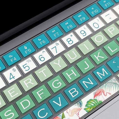 Keyboard Cover for MacBook Pro 14''/16'' (A2442 A2779 A2918 A2992 A2485 A2780 A2991) M1 M2 M3 Pro/Max, MacBook Air 13.6''/15'' (A2941 A3114 A2681 A3113) M2 M3, Flamingo in Saudi Arabia