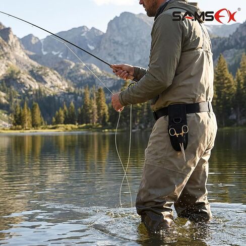 SAMSFX Fishing Wader Belt Wading Belts for Surf Casting Kayak Fishing Accessories Waders Straps, 2-inches in Width Webbing in Saudi Arabia