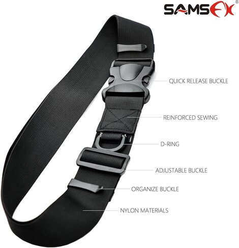 SAMSFX Fishing Wader Belt Wading Belts for Surf Casting Kayak Fishing Accessories Waders Straps, 2-inches in Width Webbing in Saudi Arabia