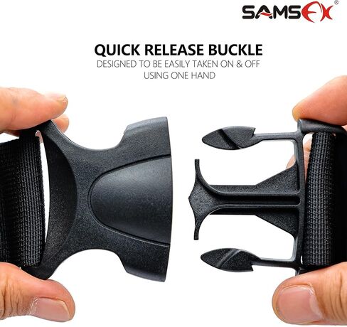 SAMSFX Fishing Wader Belt Wading Belts for Surf Casting Kayak Fishing Accessories Waders Straps, 2-inches in Width Webbing in Saudi Arabia