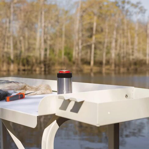 MAXXTUFF Heavy-Duty Dock-Mounted Fish Fillet Table, Model MTM101 in Kuwait