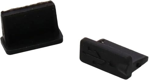 120 Pcs Rubber USB A Type Female Plugs Stopper Black 13 X 5 X 8mm USB Female Port Cover Caps USB Port Plugs Dust Cover in Saudi Arabia